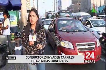 Video herunterladen: Ambulantes y transportistas generan caos en diversas calles de Lima