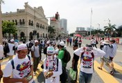 Crowd builds up at Dataran Merdeka, ahead of 2pm anti-Icerd rally