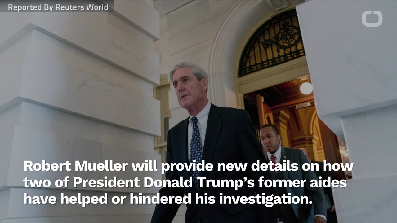 Mueller To Give Details On Russia Probe With Filings On Trump Ex-Aides