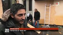 Reportage avec ces commerçants qui ont fermé aujourd'hui et barricadé leurs magasins de crainte des pillages