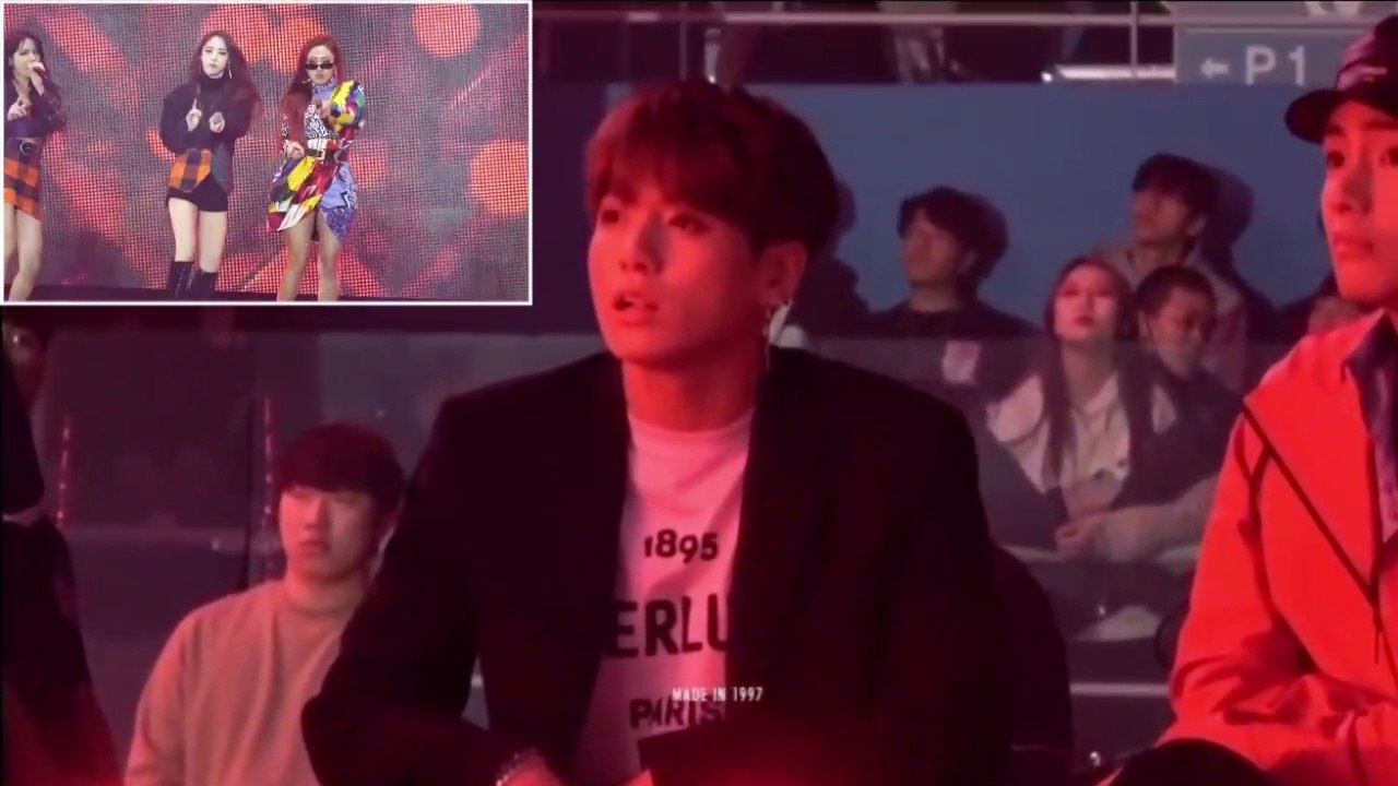 JUNGKOOK REACTION TO MAMAMOO(ママム)『EGOSTIC + STARRY NIGHT』181128 AAA【防弾少年団 BTS | V TAEHYUNG】