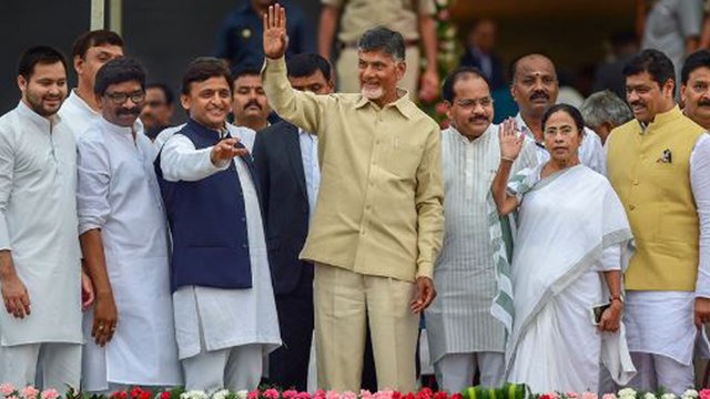 Anti-BJP Front: Opposition Parties Mega Meet బిజెపి వ్య‌తిరేక కూట‌మిని కూడ‌గ‌ట్టే ప‌నిలో చంద్ర‌బాబు