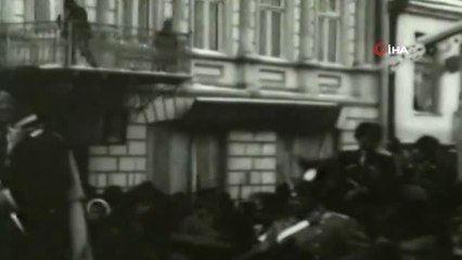 Rusların Kars'a 1910 Yılında Diktiği Anıtın Görüntüleri Ortaya Çıktı