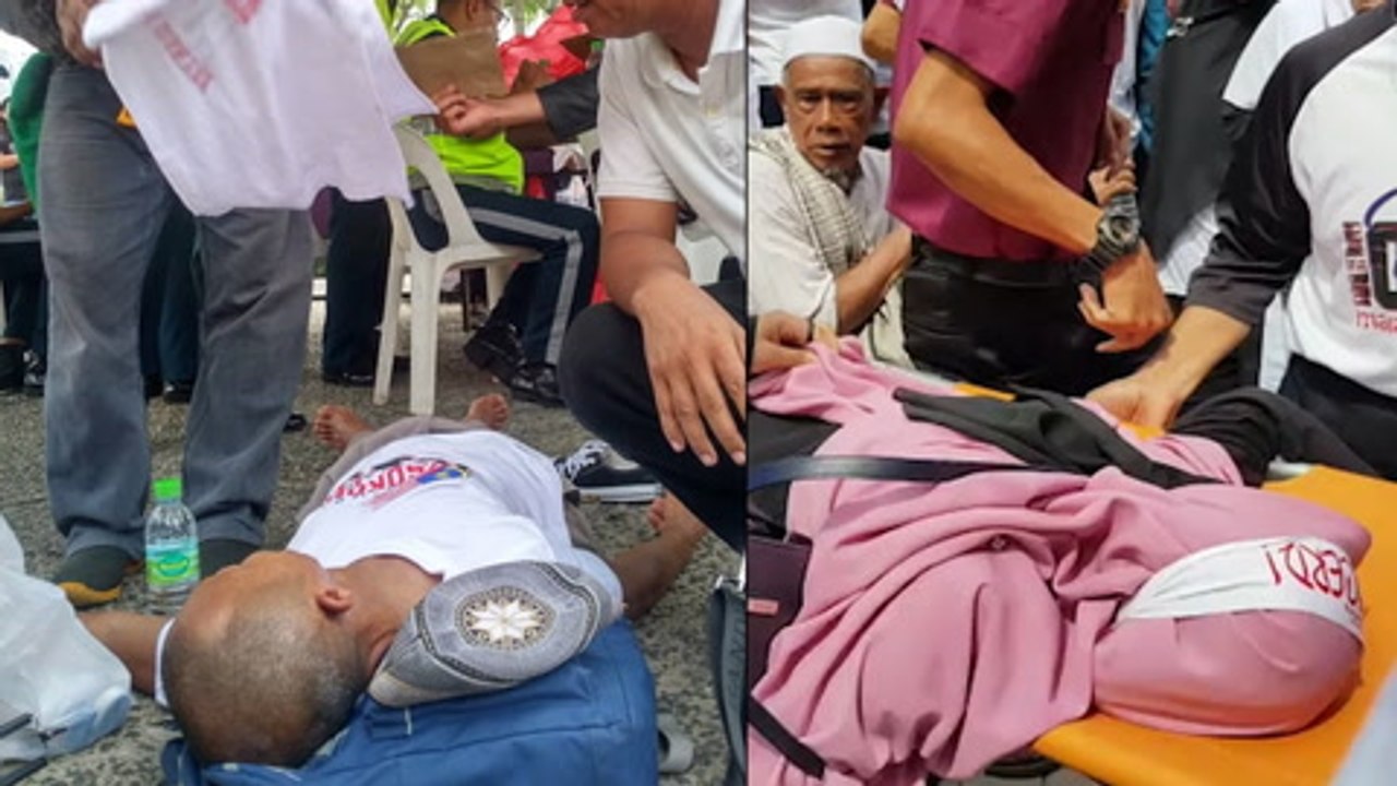 Rallygoers pass out during anti-ICERD rally