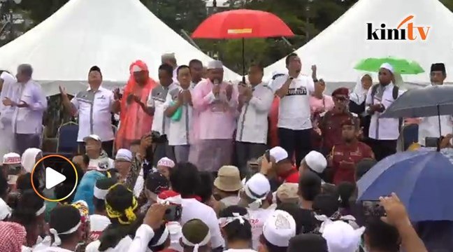 Pendekkanlah umur kerajaan Pakatan Harapan ini, doa penutup himpunan
