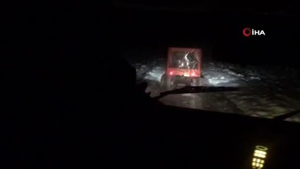 Burdur'da Karda Mahsur Kalan 8 İşçi Kurtarıldı