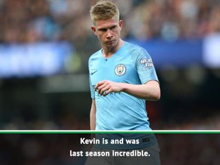 Tải video: 'Incredible' De Bruyne will put pressure on City squad - Guardiola