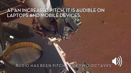 NASA paylaştı; işte Mars'ın sesi