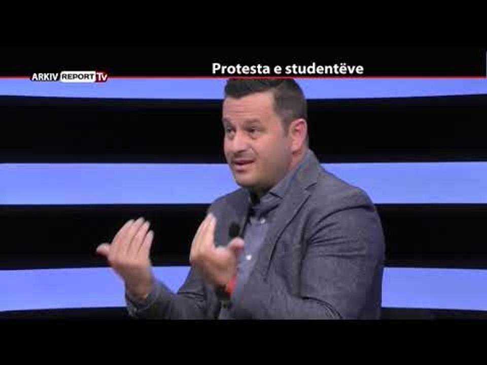 REPORT TV, REPOLITIX - PROTESTA E STUDENTEVE - PJESA E DYTE