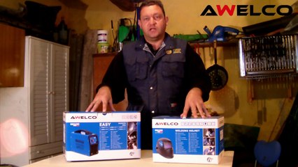 unboxing saldatrice 160 A awelco easy 180 (made in italy)