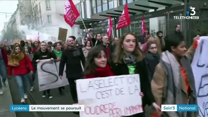 Lycéens : le mouvement se poursuit