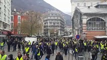 Bar-le-duc : marche des gilets jaunes vers la préfecture de la meuse