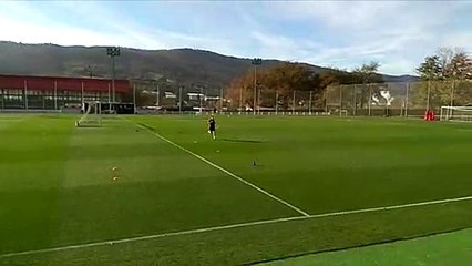 Oihan Sancet prepara su puesta a punto