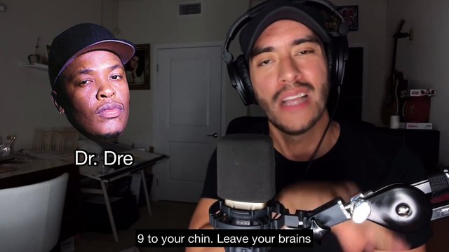 Il rappe comme Eminem, Dr Dre et Snoop Dogg !