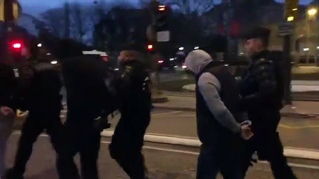 Gilets Jaunes : La Gendarmerie Nationale vient de mettre en ligne la vidéo d'arrestations de plusieurs individus ce matin