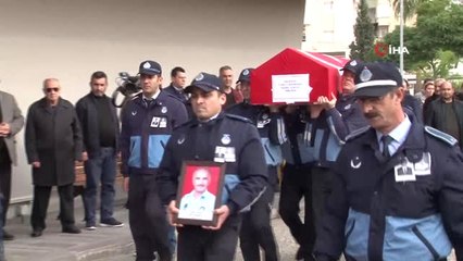 Saldırı Sonucu Hayatını Kaybeden Zabıta Komiseri Aykan Son Yolcuğuna Uğurlandı