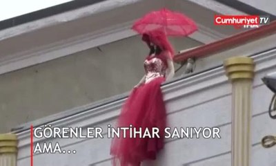 Yürekleri ağza getiren görüntü!