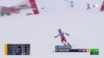 Intouchable Marcel Hirscher : revivez la 2e manche de l’Autrichien