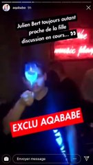 VIDÉO - Julien Bert : de retour en France et surpris en train d'embrasser une fille !