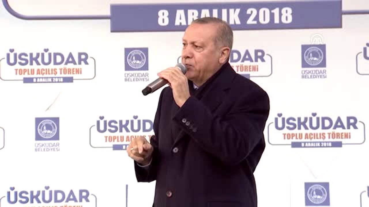 Cumhurbaşkanı Erdoğan: Ayakkabımıza, Paçamıza Bulaşan Şantiye Çamuru Bizim İçin Bir Kir Değildir