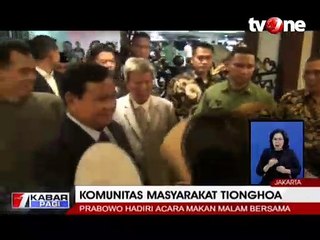 Pengusaha Tionghoa Dukung Prabowo Presiden