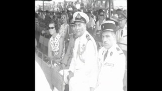 Penjabat Presiden Soeharto Memeriksa Kekuatan Keamanan Negara 1 Maret 1968