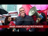 SHKODËR, STUDENTËT NË DITËN E TRETË TË PROTESTËS