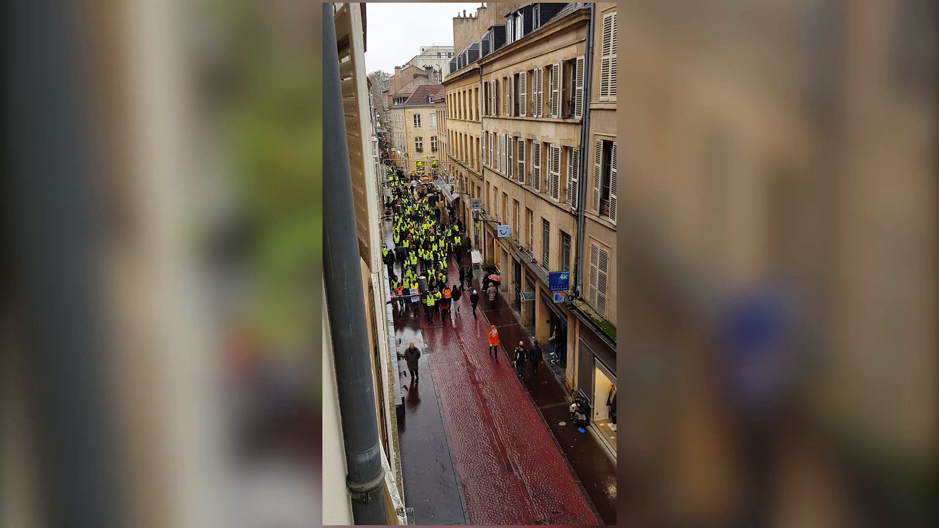 Manifestation Des Gilets Jaunes à Metz Ce Samedi 8 Décembre