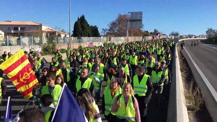 Arles :  les gilets jaunes arrivent au Vittier