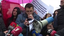 Ora News - Studentët në protesta dhe në Shkodër e Kukës