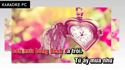 Karaoke Mùa Mưa Ở Lại - Nathan Lee