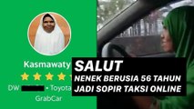 Raga Tua Semangat Muda, Kisah Nenek yang Jadi Sopir Taksi Online