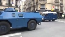 Fransa'da Zırhlı Araçlar İlk Defa Sokağa İndi