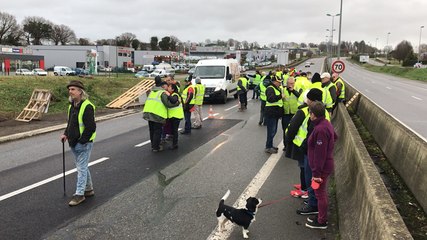 Zone du Gohélève, les Gilets jaunes de