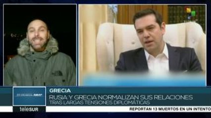 Rusia y Grecia normalizan sus relaciones tras tensión diplomática