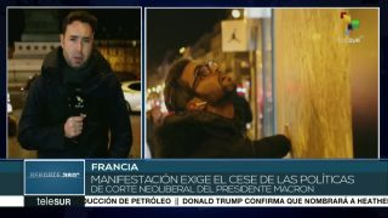 Francia se prepara para 4a manifestación de los "chalecos amarillos"