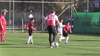 Türk ve Suriyeli Öğrenciler Dostluk Maçı Yaptı