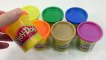 DIY How To Make 'Colors Play Doh Foam Clay Apple' Learn Colors Slime Alien