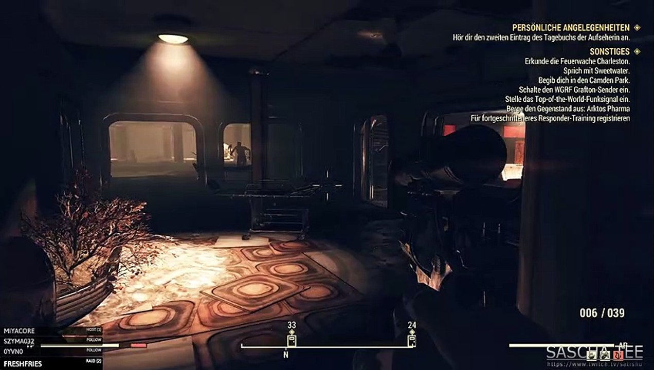 Kleiner Chat am Terminal. Fallout 76 #9.2