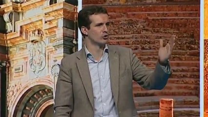 Pablo Casado anuncia en Murcia un Pacto Nacional por el Agua.