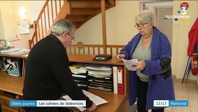Gilets jaunes : des cahiers de doléances dans les mairies des petites communes