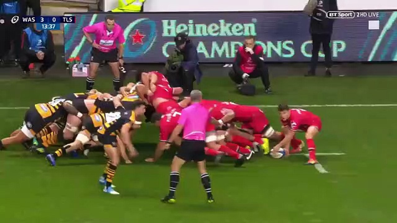 Cheslin Kolbe mystifie la défense des Wasps pour un essai de 60m