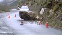 Report Tv - Banorët e Torovicës, të tmerruar nga rënia e gurëve