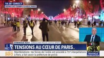 Gilets jaunes: à Paris, les manifestations touchent à leur fin