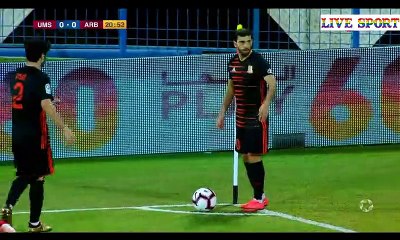 دوري نجوم قطر مباراه نادي العربي وام صلال  الشوط الاول 8_12_2018