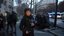 Euronews-Reporterin bei Krawallen in Paris: 
