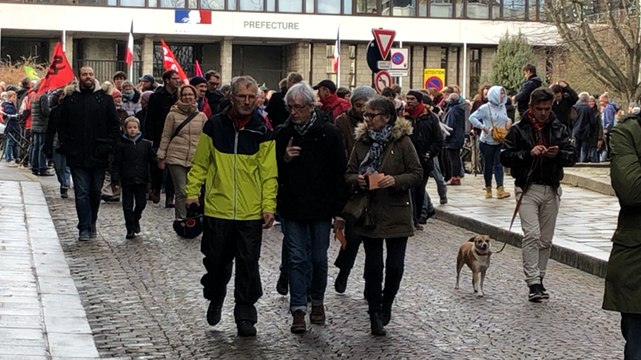 La marche pour le climat a rassemblé près de 2000 personnes