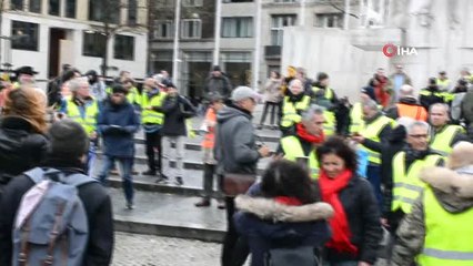 Sarı Yelekliler Eylemi Hollanda'ya da Sıçradı