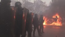 Una treintena de heridos y más de 600 detenidos en las protestas en París