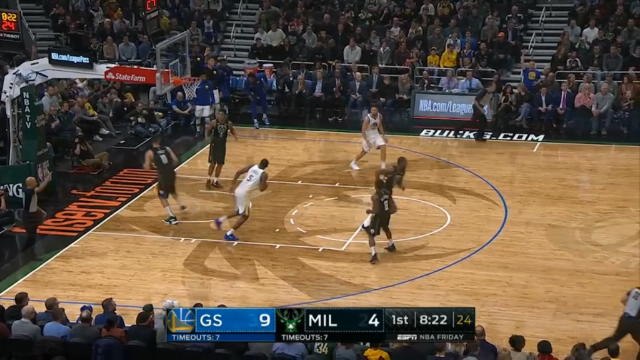 كرة سلّة: ان بي آي: ميلووكي باكس 95-105 غولدن ستايت ووريرز